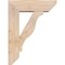 Ekena Millwork Funston Slat Smooth Bracket w/ Offset Brace, Douglas Fir, 7 1/2"W x 24"D x 32"H BKT0806X24X32FST06SDF - alternate 3